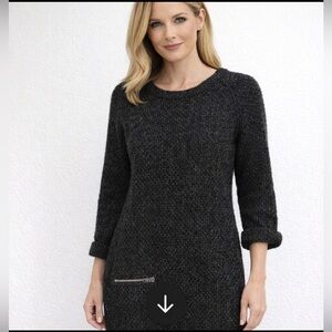 E’toile Isabella Marant NWT Ikala Wool Alpaca Blend Tunic Dress/Top Gray Size 1